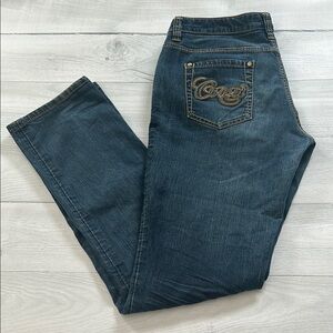 Coogi Dark‎ Wash Straight Leg Jeans Women’s Size 9/10